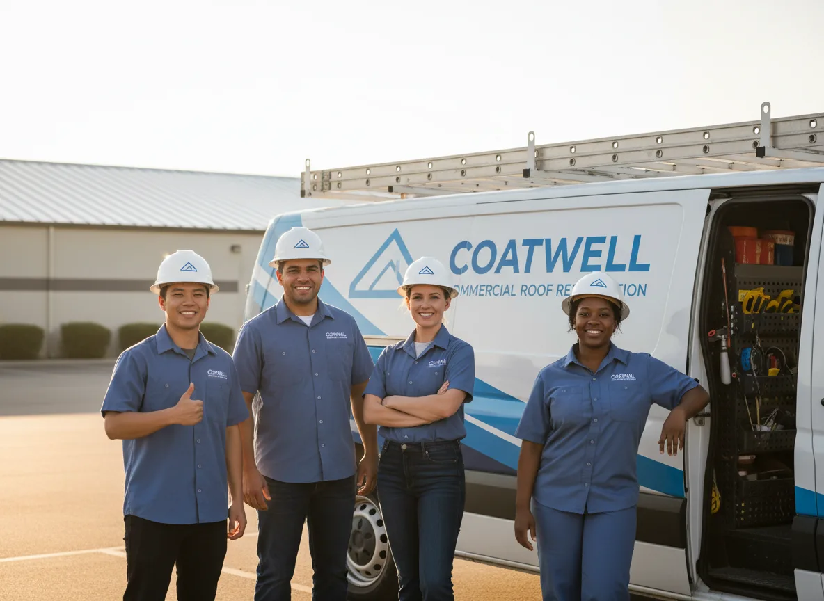 Commercial roof coating company in Nunn, CO
